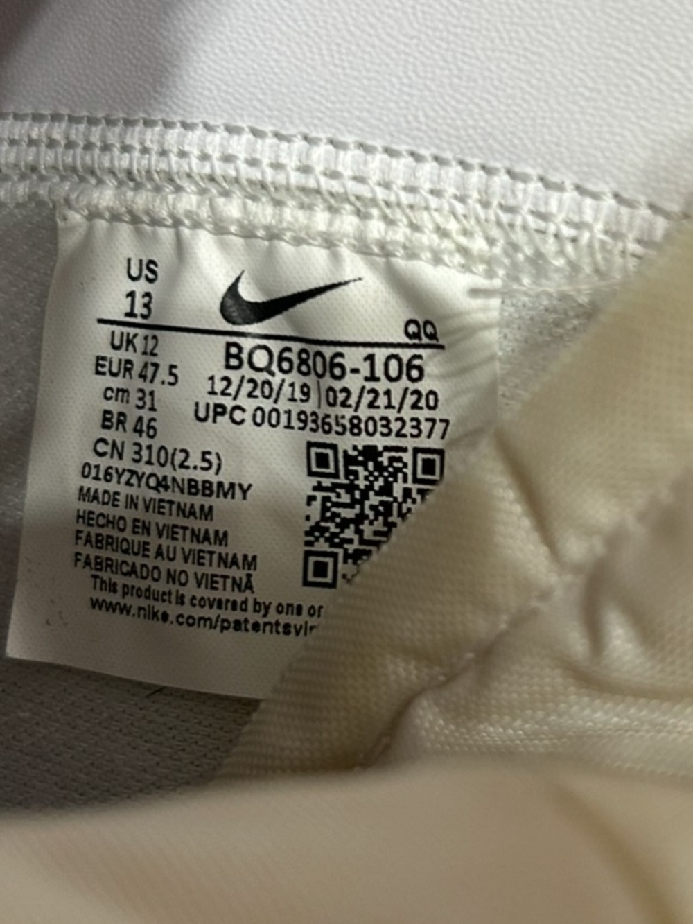 Nike Blazer Mid '77 Sneakers Mens Sz 13
Lace Up Retro Y2K White High-Top - Picture 3 of 8